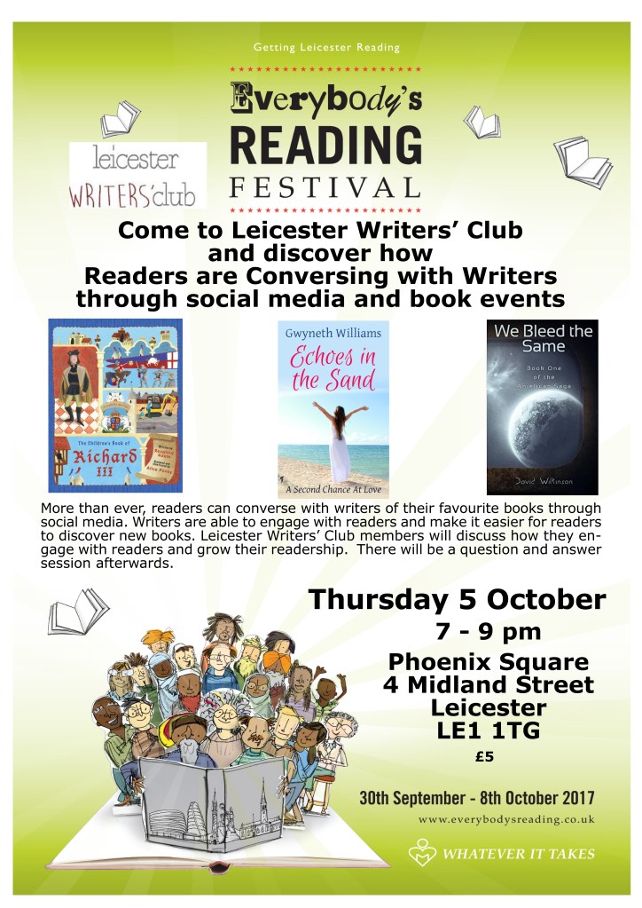 Leicester Writers Club's Everybody's Reading event